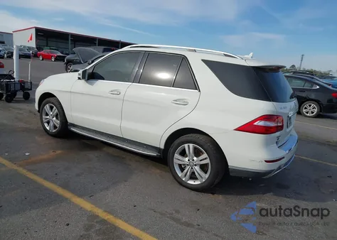 2013 Mercedes-Benz Ml 350 из США, поврежденный, VIN 4JGDA5JB1DA238849